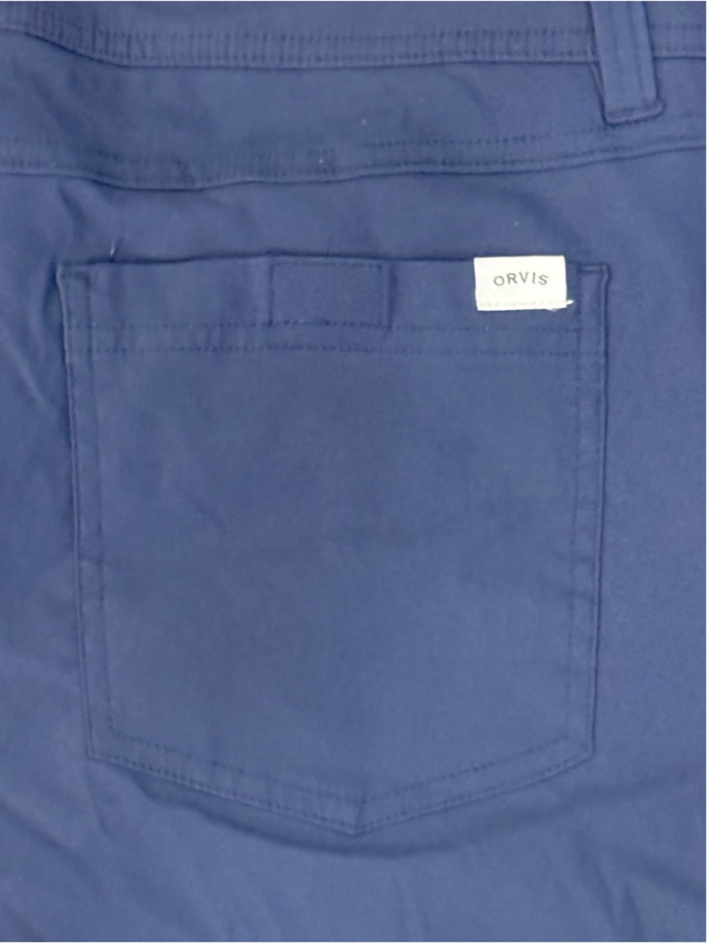 Orvis Mens Fleece Lined Pants Navy Blue Nylon Stretch Outdoor Hiking Sz 36x29 - Picture 6 of 8